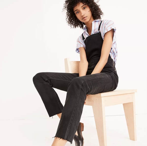 Madewell Skinny Overalls - Lunar Wash - Picture 3 of 4